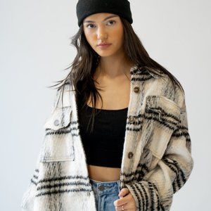 NWT Plaid Shacket